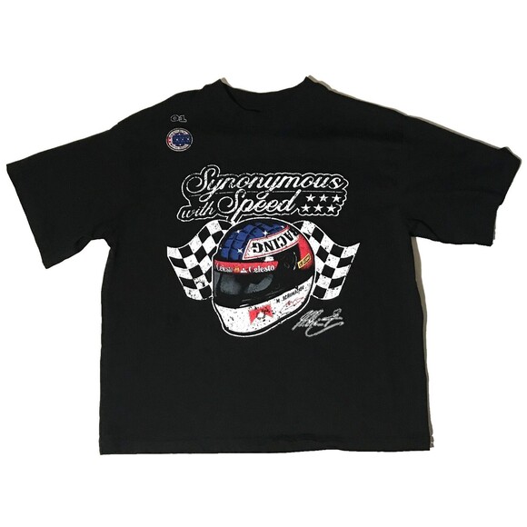 Celesto Other - Celesto Victory Lap T Shirt - Synonymous with Speed - Black Tee
